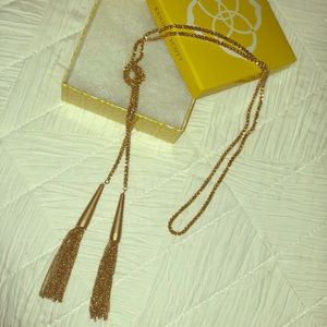 Kendra Scott Tassel Necklace Phara gold necklace